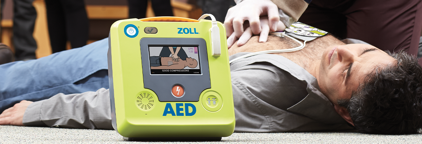 Pack défibrillateur automatique Zoll AED 3 +